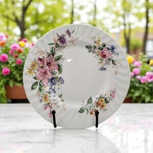 Royal Doulton Arcadia Salad Plate 8” Floral English Fine Bone China
